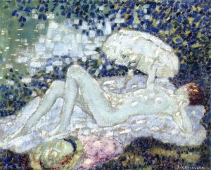 Venus au Soleil by Frederick C. Frieseke Oil Painting