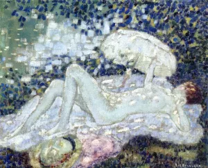 Venus au Soleil by Frederick C. Frieseke - Oil Painting Reproduction