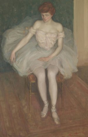 Ballerina by Frederick Carl Frieseke Oil Painting