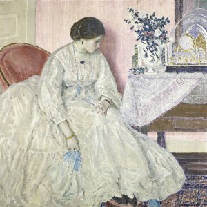 Memories by Frederick Carl Frieseke Oil Painting