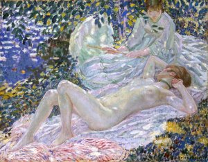 Summer by Frederick Carl Frieseke Oil Painting