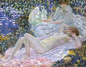 Summer by Frederick Carl Frieseke Oil Painting