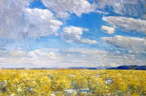 Afternoon Sky, Harney Desert by Frederick Childe Hassam - Oil Painting Reproduction