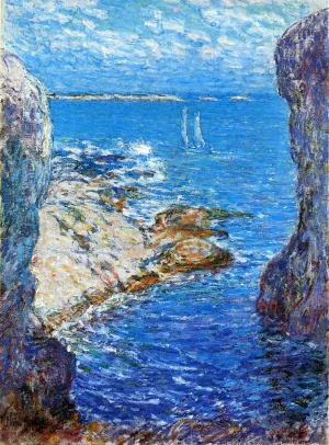 An Isles of Shoals Day by Frederick Childe Hassam - Oil Painting Reproduction