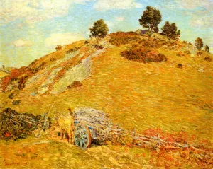 Bornero Hill, Old Lyme, Connecticut by Frederick Childe Hassam - Oil Painting Reproduction
