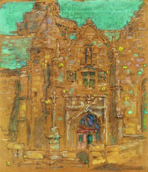 Brelevenez, Lannion, Cote du Nord, France by Frederick Childe Hassam Oil Painting