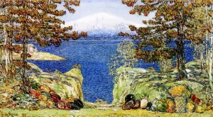California painting by Frederick Childe Hassam