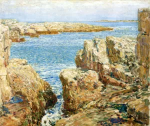 Coast Scene, Isles of Shoals by Frederick Childe Hassam - Oil Painting Reproduction