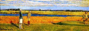 Dome Green by Frederick Childe Hassam Oil Painting