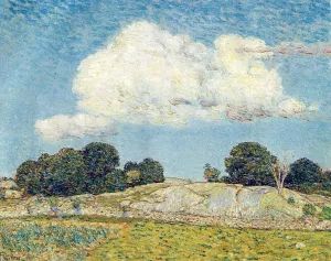 Dragon Cloud, Old Lyme by Frederick Childe Hassam Oil Painting