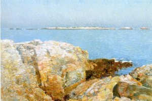 Duck Island Oil painting by Frederick Childe Hassam
