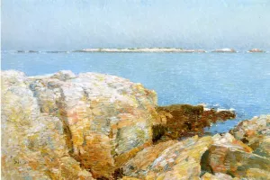 Duck Island Oil painting by Frederick Childe Hassam