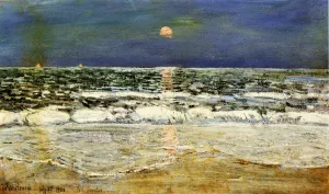 East Hampton by Frederick Childe Hassam - Oil Painting Reproduction