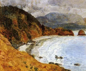 Ecola Beach, Oregon by Frederick Childe Hassam - Oil Painting Reproduction