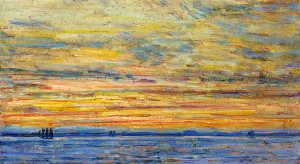 Evening by Frederick Childe Hassam - Oil Painting Reproduction