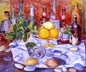 Formerly Now and Nevertheless Oil painting by Frederick Childe Hassam