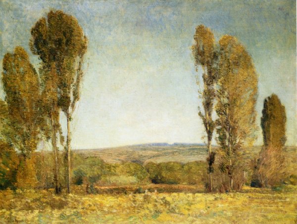 Golden Afternoon by Frederick Childe Hassam - Hand-Painted Oil Painting Reproduction