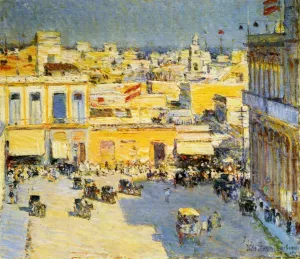 Havana by Frederick Childe Hassam - Oil Painting Reproduction