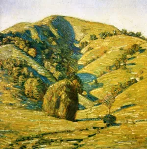 Hill of the Sun, San Anselmo, California by Frederick Childe Hassam Oil Painting