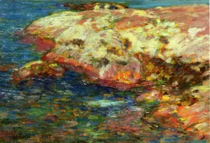 Isle of Shoals Oil painting by Frederick Childe Hassam