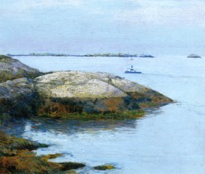Isles of Shoals, Appledore Oil painting by Frederick Childe Hassam