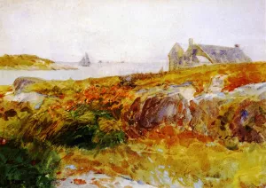 Isles of Shoals III Oil painting by Frederick Childe Hassam