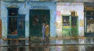 Little Cobbler's Shop painting by Frederick Childe Hassam