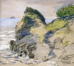 Oregon Coast by Frederick Childe Hassam - Oil Painting Reproduction