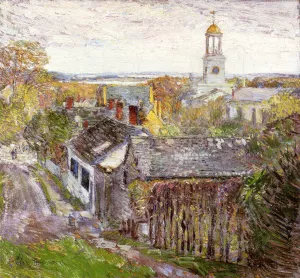 Quincy, Massachusetts by Frederick Childe Hassam - Oil Painting Reproduction