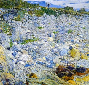 Rocky Beach, Appledore by Frederick Childe Hassam Oil Painting