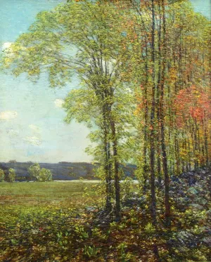Spring at Old Lyme by Frederick Childe Hassam Oil Painting