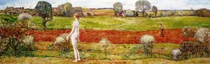 Spring on Long Island by Frederick Childe Hassam Oil Painting