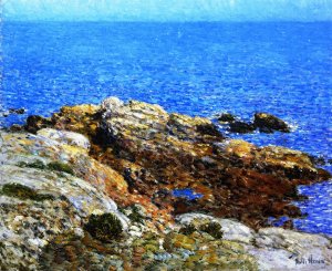 Summer Sea, Isles of Shoals by Frederick Childe Hassam Oil Painting