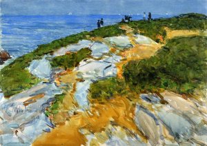 Sunday Morning, Appledore Oil painting by Frederick Childe Hassam