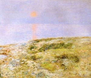 Sunset, Isle of Shoals by Frederick Childe Hassam Oil Painting