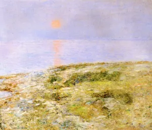 Sunset, Isle of Shoals by Frederick Childe Hassam Oil Painting