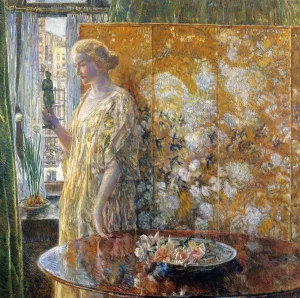 Tanagra: The Builders, New York Oil painting by Frederick Childe Hassam