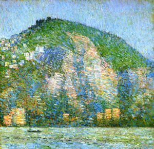 Telegraph Hill - San Fraicisco by Frederick Childe Hassam Oil Painting