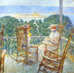 Ten Pound Island by Frederick Childe Hassam Oil Painting