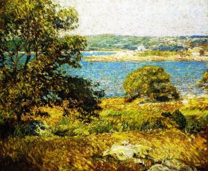 Ten Pound Island by Frederick Childe Hassam Oil Painting