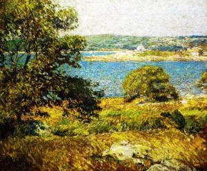 Ten Pound Island Oil painting by Frederick Childe Hassam