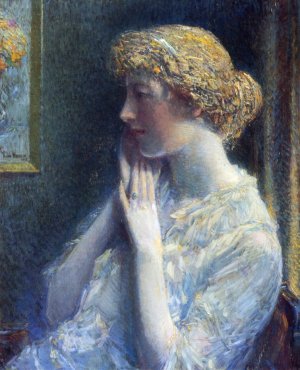 The Ash Blond Oil painting by Frederick Childe Hassam