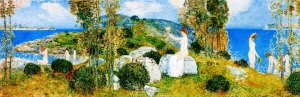 The Bathers by Frederick Childe Hassam Oil Painting