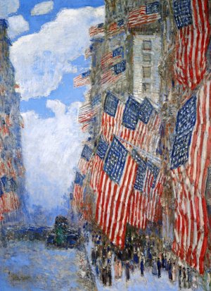 The Fourth of July- 1916 also known as The Greatest Display of the American Flag Ever Seen in New York- Climax of the Preparedness Parade in May
