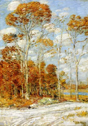 The Hawk's Nest by Frederick Childe Hassam Oil Painting