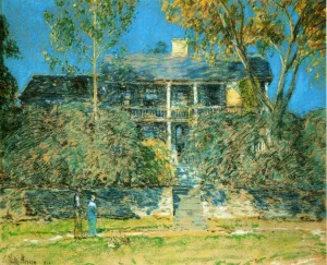 The Holly Farm by Frederick Childe Hassam Oil Painting