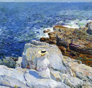 The South Ledges, Appledore painting by Frederick Childe Hassam