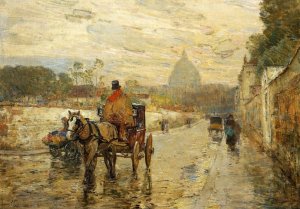 The Val de Grace, Spring Morning by Frederick Childe Hassam Oil Painting