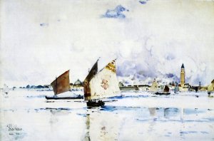 Venice by Frederick Childe Hassam Oil Painting