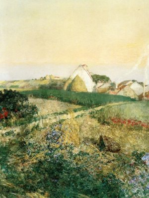 Villers-le-Bel also known as The Enchanted Hour by Frederick Childe Hassam Oil Painting
